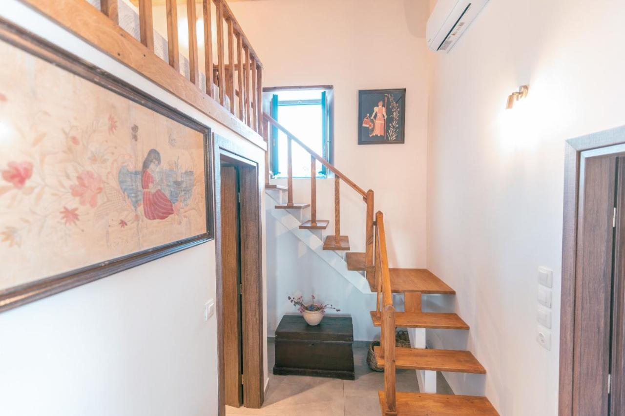 Villa Historica Asfendiou Buitenkant foto
