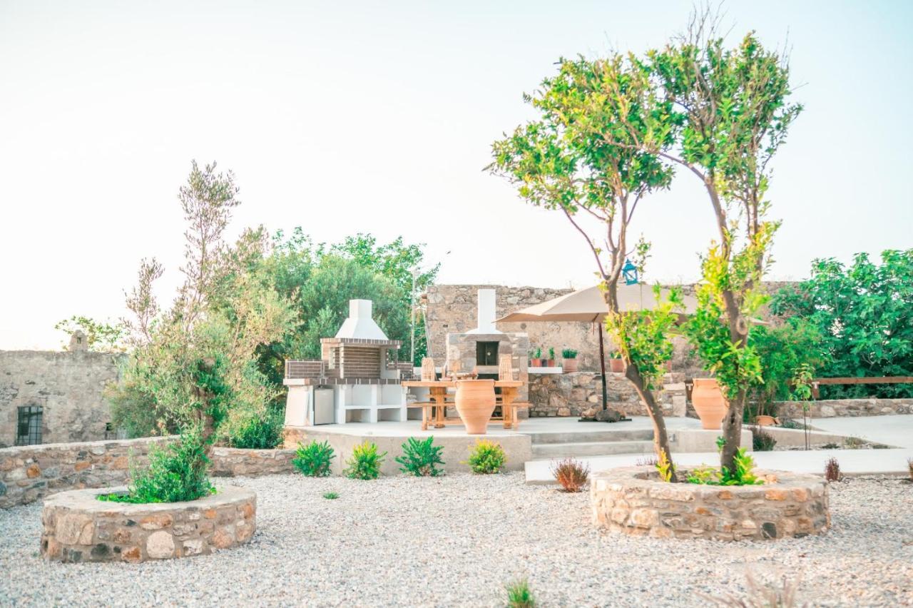 Villa Historica Asfendiou Buitenkant foto